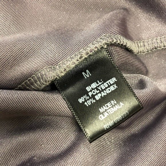 KENDALL & Kylie Gunmetal Velvet Romper Playsuit - Picture 12 of 14